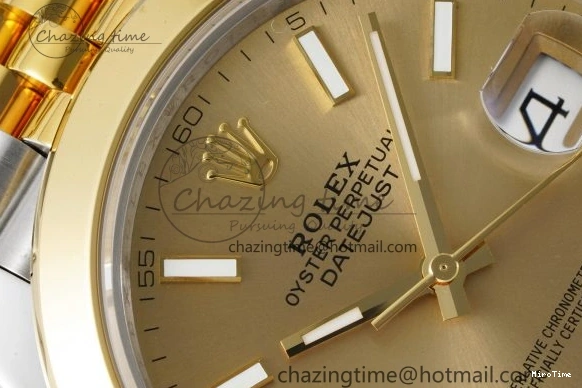 MiroTime 0124 Breathable DateJust 41 SS YG Polished Bezel KING 1:1 Best Edition 904L Steel YG Dial on Jubilee Bracelet VR 2221